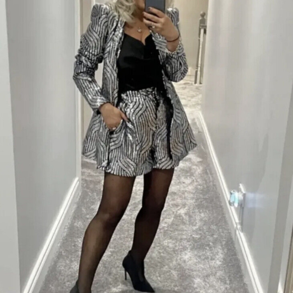 Zara jacket & shorts set